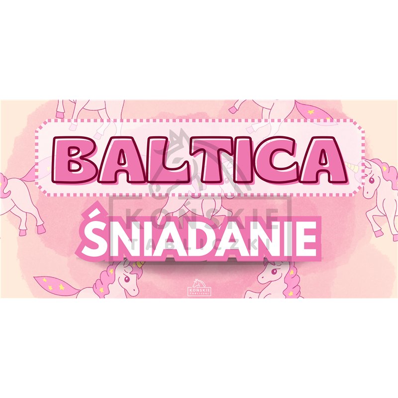 Pinky Unicorn Plus - 1szt.