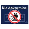Nie dokarmiać! granatowy
