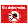 Nie dokarmiać! czerwony