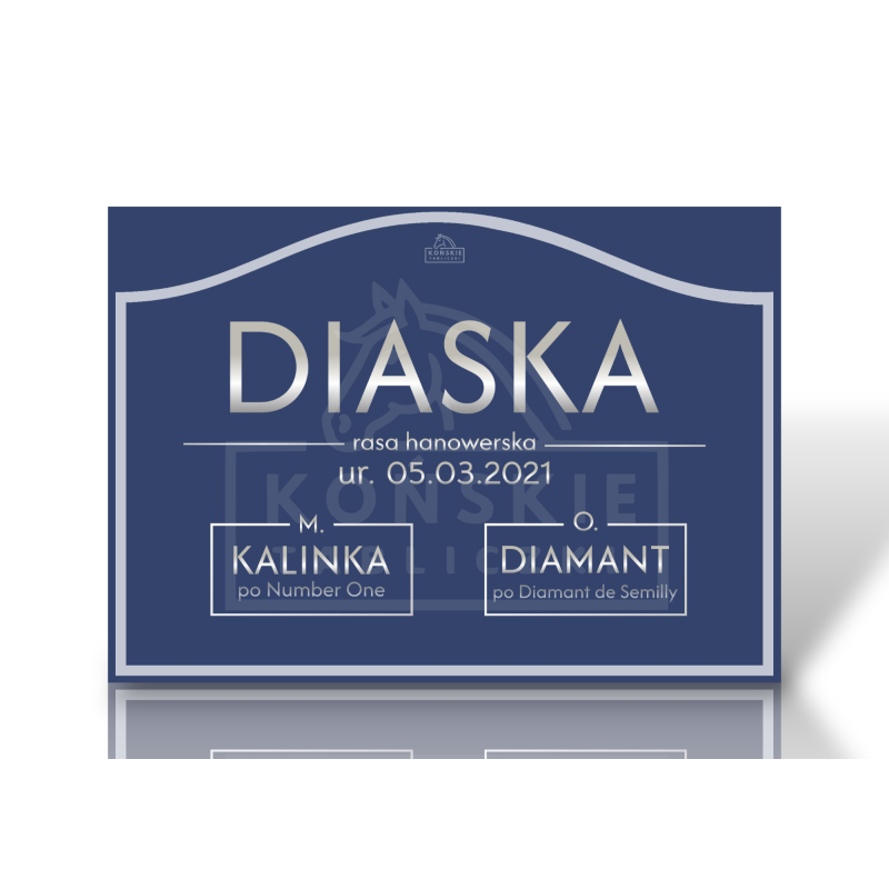 Tabliczka Classic Tradis Sapphire