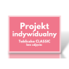 Tabliczka Classic - Projekt Indywidualny